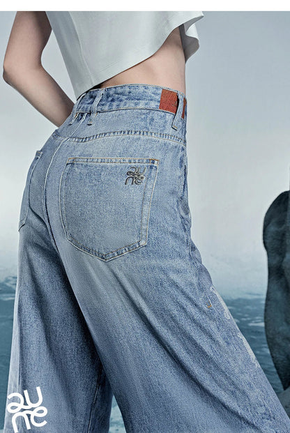 Women Denim Jean 2025 Spring New Long Pants 8518053
