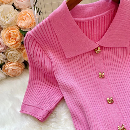 Brand Fashion Elegant Patchwork Knitted Long Dress Spring Summer Women Luxury Shirt Sweater Dress Lady Party Vestido