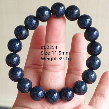 Natural Blue Pietersite Bracelet Women Men Beads Round Beads Chatoyant Cat Eye Fire Pietersite Namibia AAAAAA