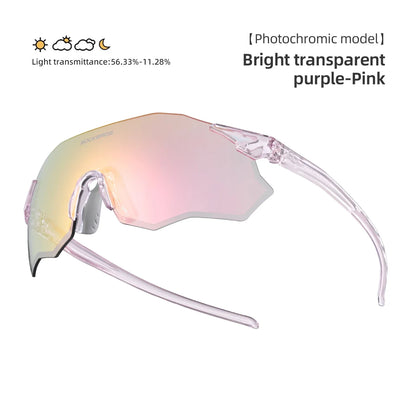 Cycling Glasses Photochromic/Polarized UV400 Sunglasses MTB Road Bike Eyewear Windproof Goggles Protection Eyewear