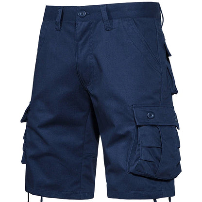 Mens Camo Shorts Men Camouflage Overalls Loose Casual Outdoor Sports Half Pants Side Pocket Cotton Comfortable Shorts
