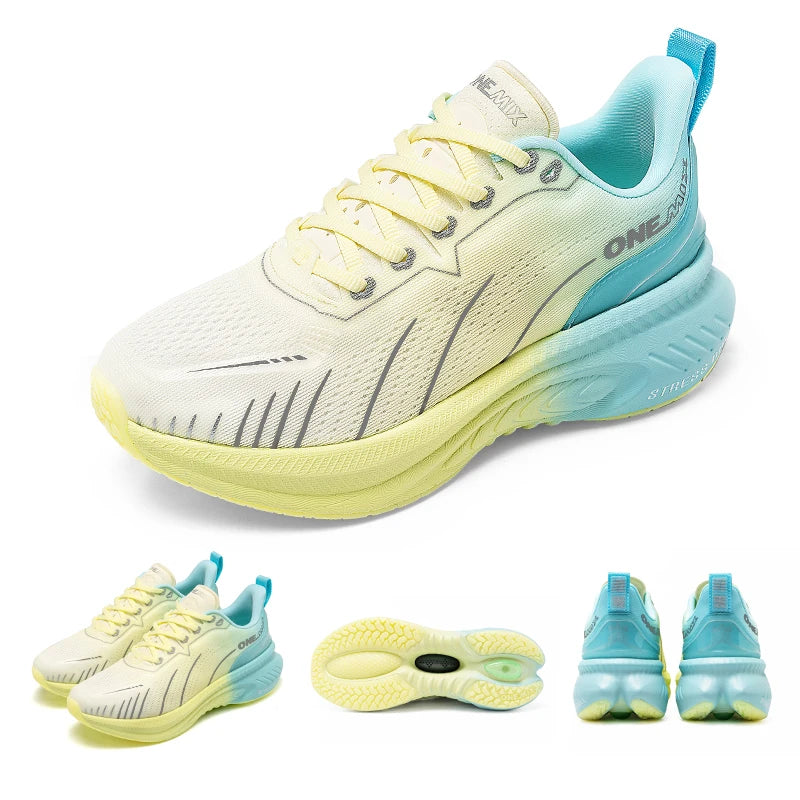 White Road Running Shoes for Men Air Cushion Outdoor Sport Shoes Male Trainers Summer Jogging Shoes Women Footwear