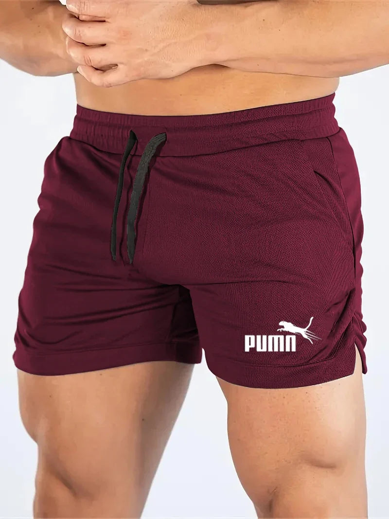 Summer Mesh Quick Drying Shorts Men's Sports Casual Shorts Men's Breathable Beach Pants Suitable for Fitness Outdoor Running