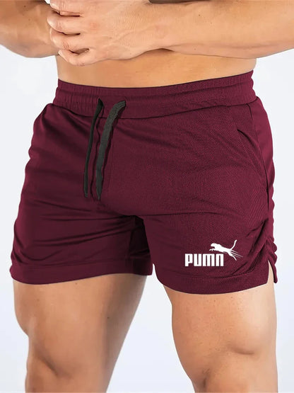 Summer Mesh Quick Drying Shorts Men's Sports Casual Shorts Men's Breathable Beach Pants Suitable for Fitness Outdoor Running