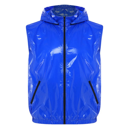 Mens Waterproof Hooded Jacket Tops Breathable Raincoat Waterproof Windproof Outdoor Biking Fishing Jacket Hood Outerwear