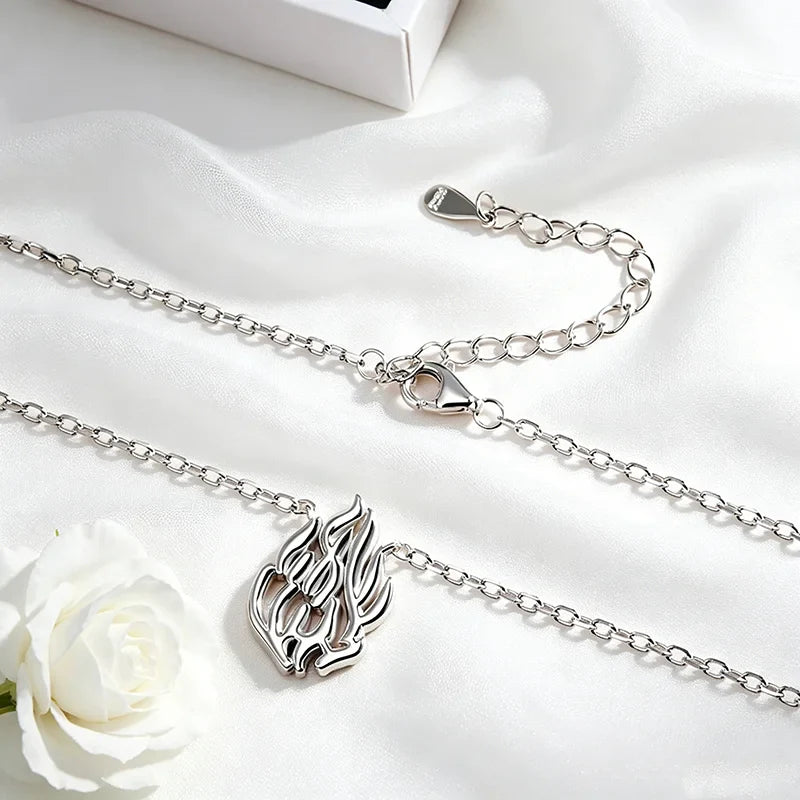 Original 100% Full Moissanite Pendant Necklace for Women Bride Luxury Quality Jewelry 925 Sterling Silver Chain Wholesale
