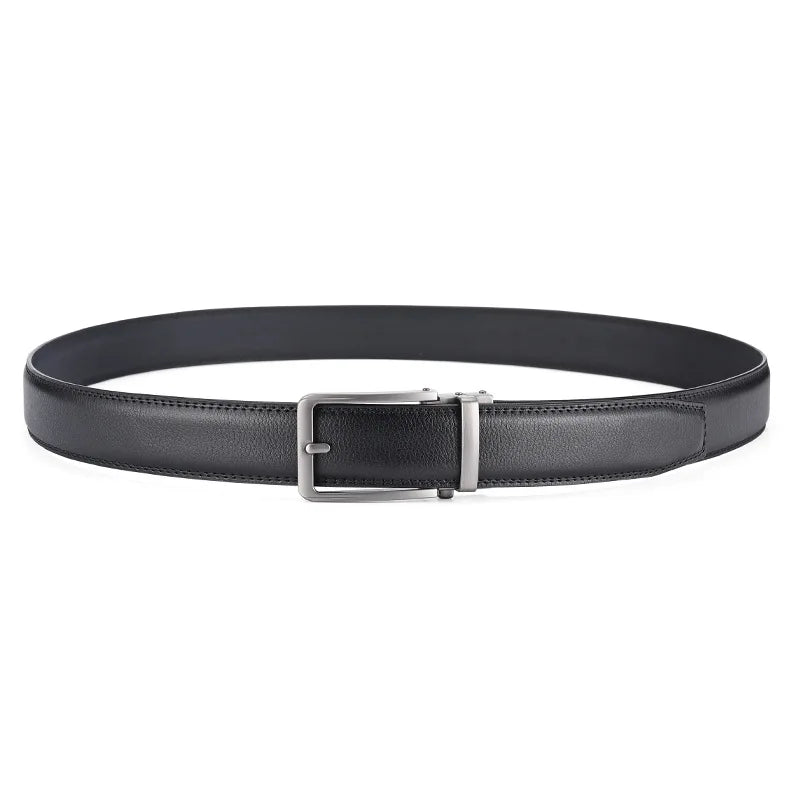Famous Luxury Brand Belt for Men High Quality Genuine Luxury Leather Belt for Men Waist Straps for Jeans Metal Automatic Buckle