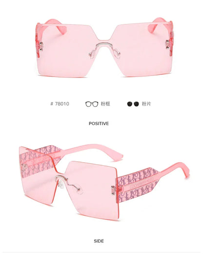 Ins 2025 Luxury Designer UV400 Sunglasses Women Men New Trendy Square Sun Glasses Ladies Vintage Small Cool Gafas De Sol
