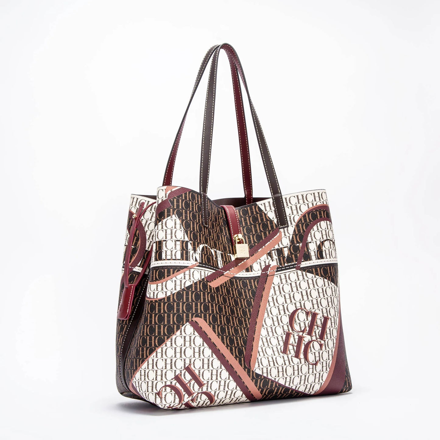 Classic Retro Women's New 2024 Tote Bag Large Capacity PVC Material Commuter Office Women's Shoulder Bag