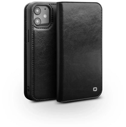 Luxury Thin Case for iPhone15 14 13 12 11 Pro Max Mini Genuine Leather Fashion Cover for XR XS Max 7 8 14 Plus Card Slot