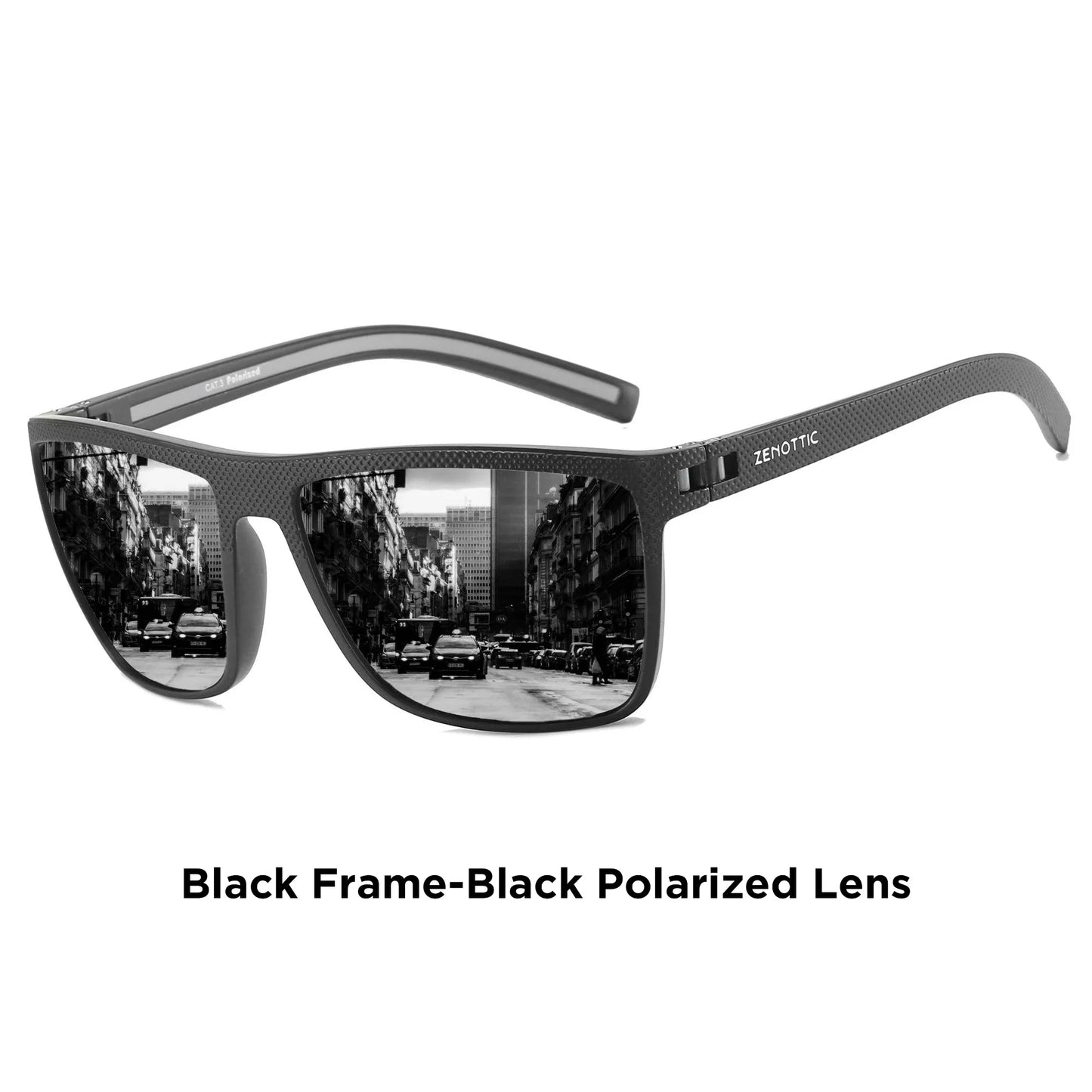 Sport Square Prescription Sunglasses For Men UV400 Polarized Progressive Optical Sun Glasses For Outdoor