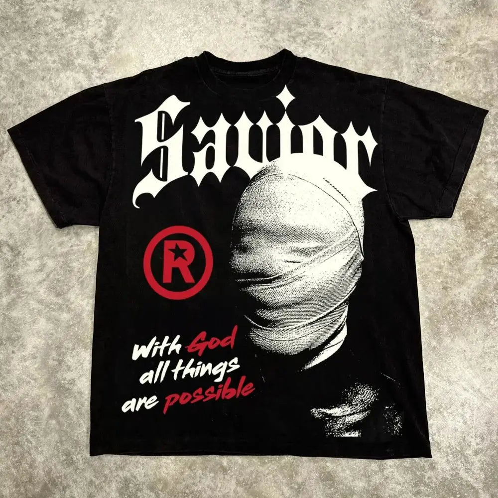 Harajuku Letter Graphic T Shirts Y2k Tops Gothic High Street Oversized T Shirt Casual Streetwear Vintage Tee Clothing Unisex