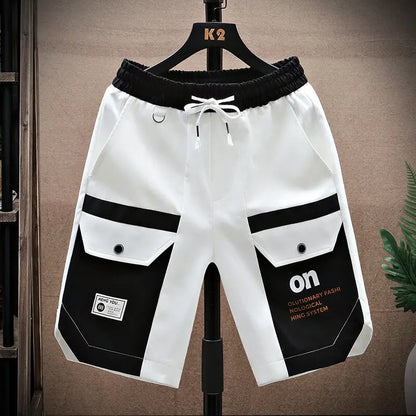 2025 summer Men's Beach Shorts men fashion Shorts Quick-Drying Shorts man Summer Thin Beach Pants Trendy Basketball Beach Pants