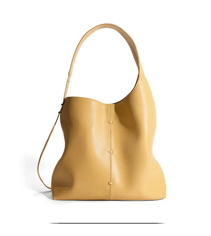 Female genuine leather bag large capacity handbags shoulder bag big tote bags for women shopping bag large Luxury bag