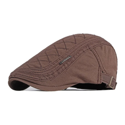 Men Women Beret Spring Autumn Cotton Flat Cap Ivy Gatsby Newsboy Hat Fashion Adjustable Vintage Cabbie Hats