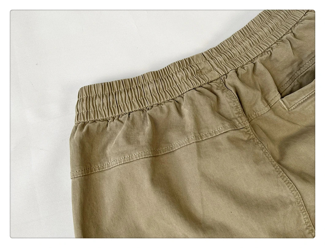 American Vintage Functional Cargo Pants Men Clothing High Quality Khaki Casual Jogging Pants Harajuku Tactical Joggers Trousers