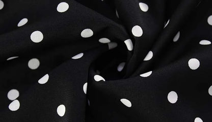 Hollow Out Backless Halter Lace-up Outfits Sheath Women Dresses A-Line Fashion Dot Prints Elegant Female Bodycon Sexy