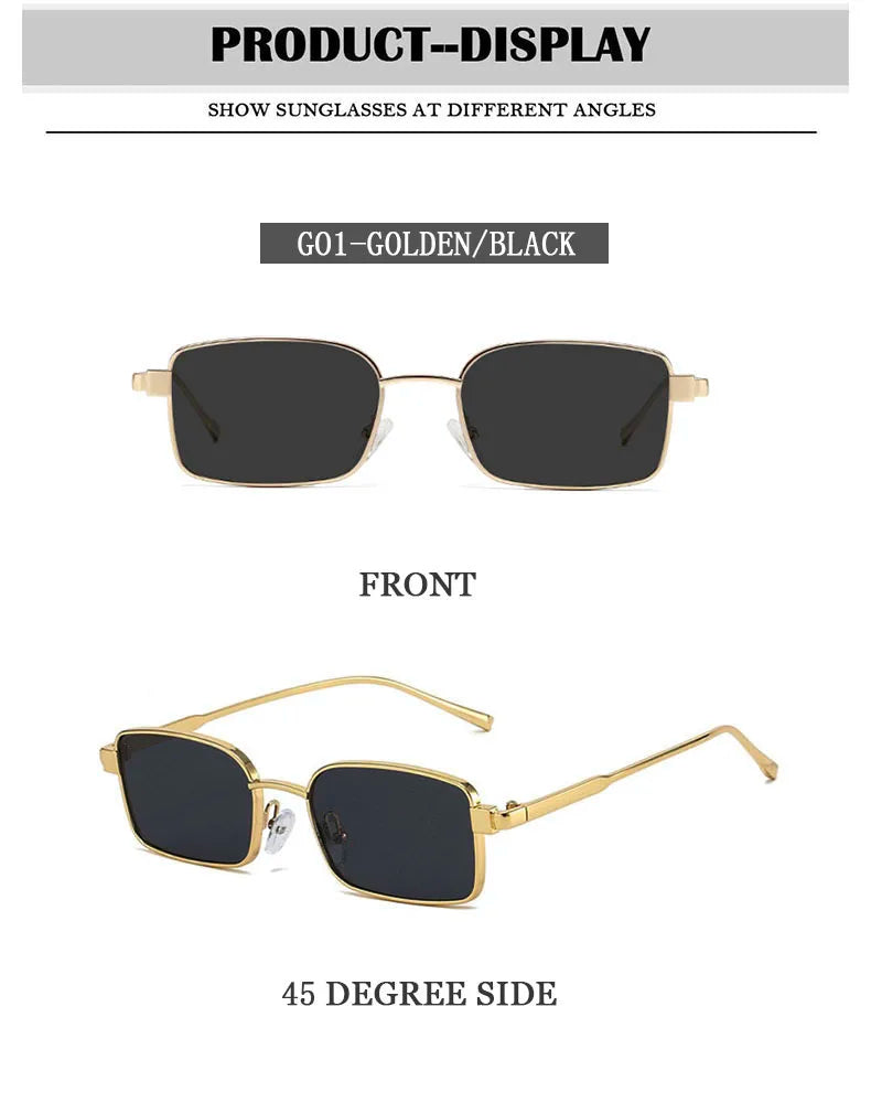 2026 Square Sunglasses Women Trendy Luxury Sunscreen Sunglass Men Vintage Fashion Glasses Trending Lentes De Sol Mujer Zonnebril