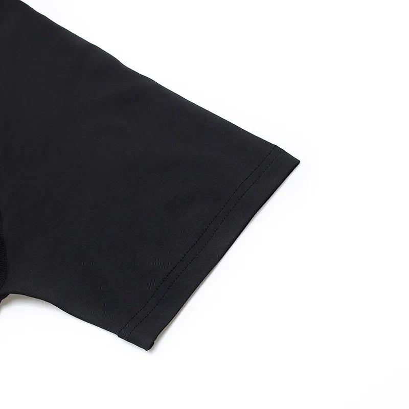 Men's Long Sleeves Fitness T-shirt Gym Compression Dry Fit T-shirt Sportswear Spring And Autumn Outdoor Sports Running Tees Tops