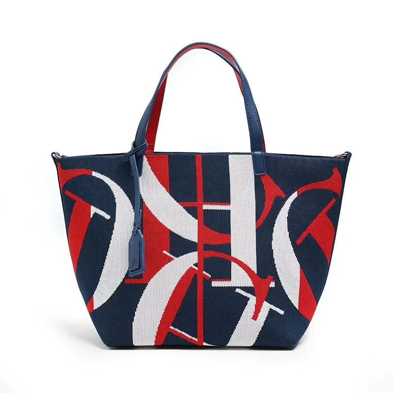 Large Capacity Women's Handbag 2026 New Fashion Casual Tote Bag Women's Shopping Bag New Beach Vacation Travel