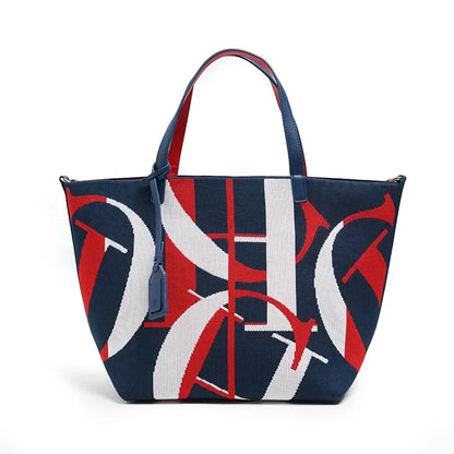Large Capacity Women's Handbag 2026 New Fashion Casual Tote Bag Women's Shopping Bag New Beach Vacation Travel