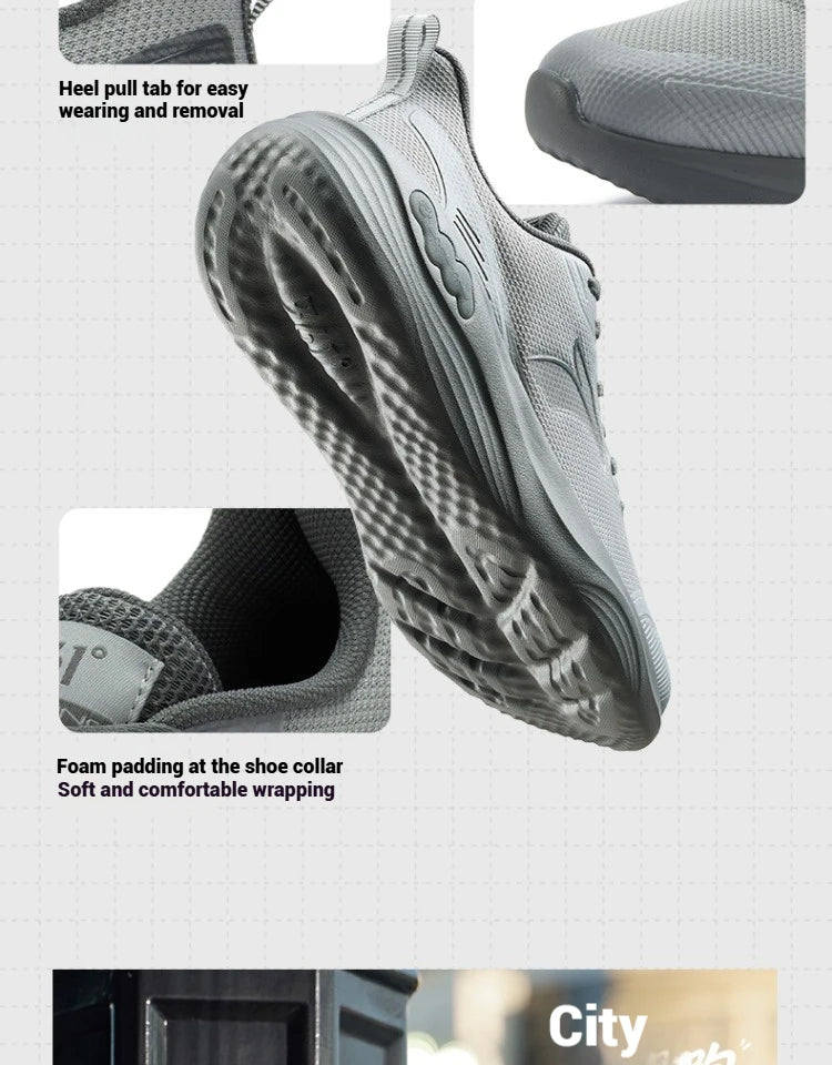 Men Running Shoes Lightweight Breathable Versatile Cushioning Casual Rebound Sneakers Male 672542217F
