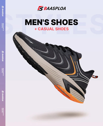Men's Running Shoes Casual Lightweight Mesh Breathable Sneakers Male Outdoor Non-Slip Wear-Resistant Sports Shoes