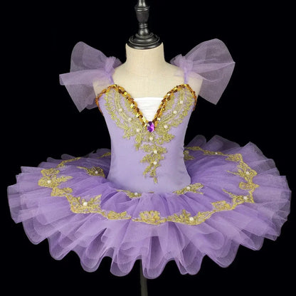 Kids Outfit Ballet Leotard Girl Dress Elegant Vestido Girls Clothes Tutu Baby Dresses Children Ballet Skirt Dance Costume Summer