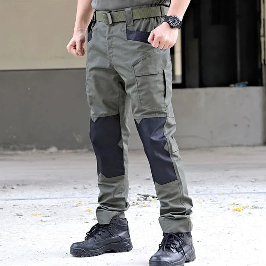 Tactical Pants Men Summer Work Wear Cargo Pant IX6 Raider Outdoor Multi-pocket Hunting Ripstop Camo Loose Hiking Trouser Spring