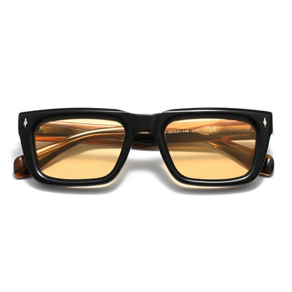 High Quality Handmade Trendy Outdoor SUN GLASSES New Fashion Acetate Sunglasses Men Women Personality Designer Eyeglasses UV400