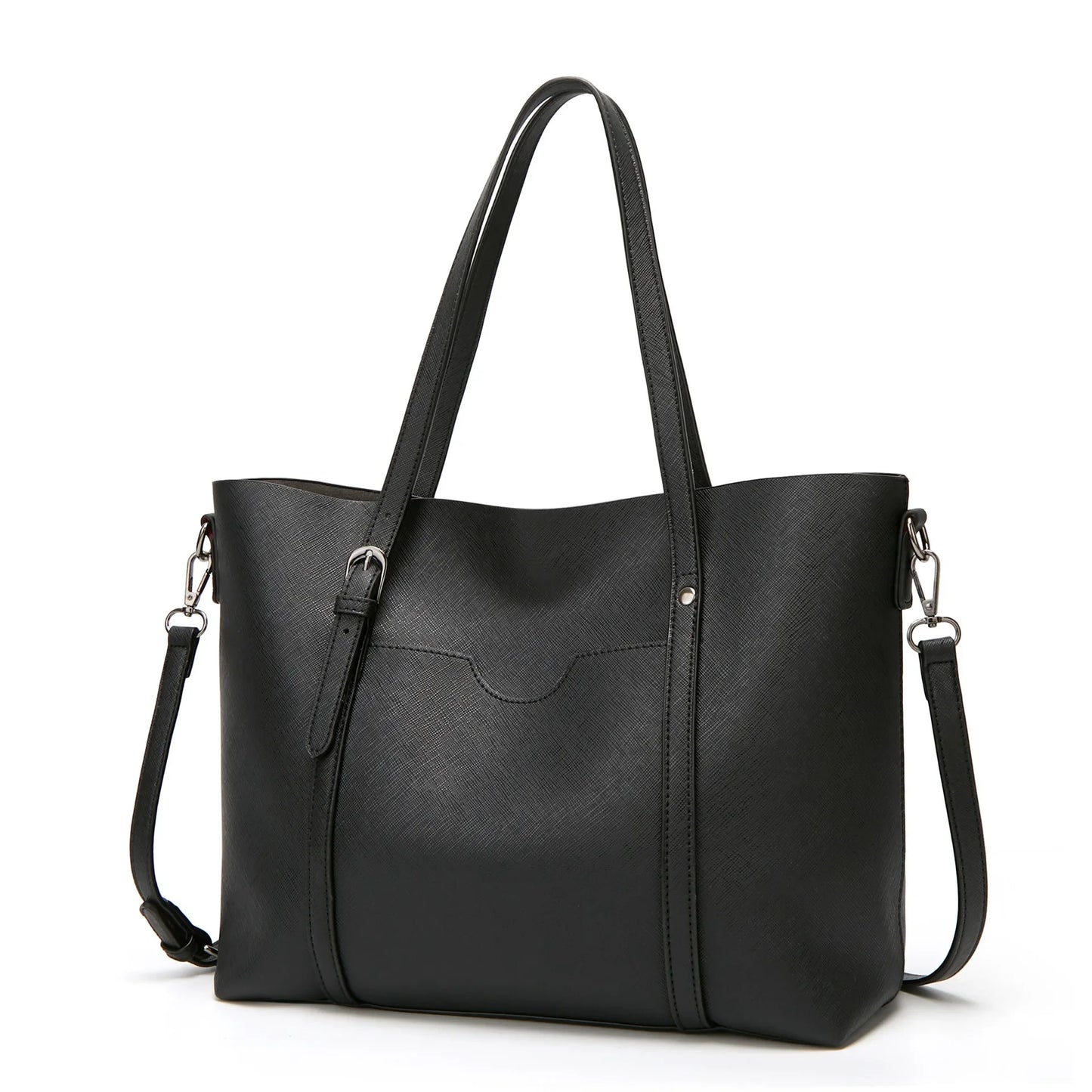 Women's Genuine Leather Tote Bag, Waterproof Multi Purpose Casual Shopping Outings Work Handbag Women Shoulder Crossbody Bags