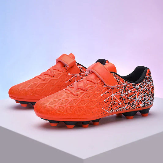 New Men Kids Soccer Shoes Cleats Match Grass Boys Professional Football Boots Ultralight Non-Slip Training Shoes Drop Shipping