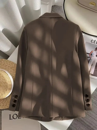 New Spring Suit 2025 Suit Jacket for Women with Small Temperament and High-end Feel Loose Casual Chic Elegant Fashion Coat Top