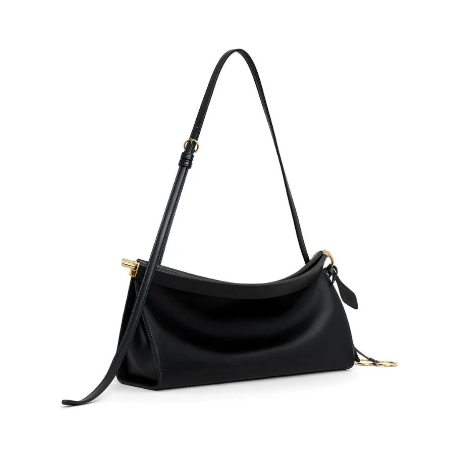 Luxury Serpentine Shoulder Bag Snake Pattern Underarm Bags for Women Designer Handbag Half Moon Crescent Bag NEW Clip Bags Purse