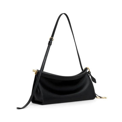 Luxury Serpentine Shoulder Bag Snake Pattern Underarm Bags for Women Designer Handbag Half Moon Crescent Bag NEW Clip Bags Purse