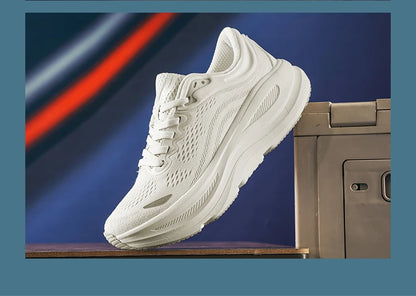 Fashionable Casual Men's Sneakers Non-Slip Wear-Resistant Air Cushion Sneakers Outdoor Lightweight Breathable Mesh Running Shoes