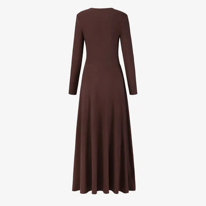 AS SS26 Flowy elegance wrap Maxi dress lightweight fabric flattering dressy woman clothes