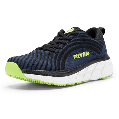 Wide Toe Box Shoes for Men Cushioned Well Extra Wide Width Shoes Non Slip Wide Lightweight Breathable Running Shoes