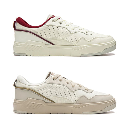 Men's COMMON 80S Lifestyle Shoes DUAL CUSHION Comfortable Soft Street Style LiNing Classic Casual Sneakers AGCW013