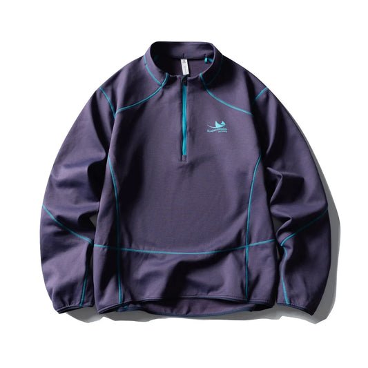 Retro Lightweight Quick-Dry Long-Sleeve Outdoor Top for Couples: Ideal for Running & Cycling