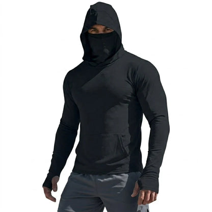 UPF50+ Performance T-Shirt Man Long Sleeve Summer Hoodie Casual Sun Running Quick Dry Sunscreen Fishing Ice Silk Pullover Shirt