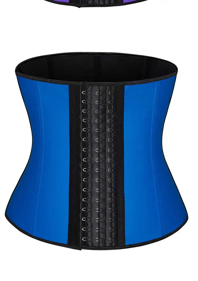 Waist Trainer corset Latex Women Plus Size Waist Cinchers Body Shaper Tummy Control  Fajas Colombianas with Hooks Slimming Belt