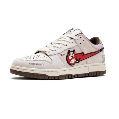 Fashion Men's Sports Shoes Retro Niche Design Punk Style Street Skateboard Shoes Sports Casual Shoes Plaid Men's Shoes