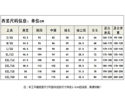 British Style Luxury Jacquard Blazers Men Clothing 2022 Business Slim Fit Casual Suit Coat Men Groom Wedding Suit Printed Blazer