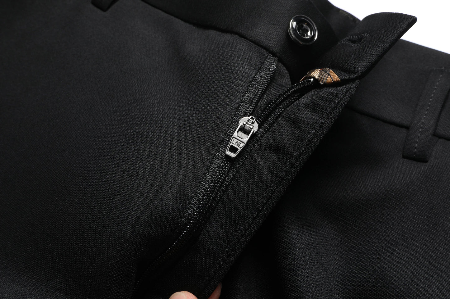 29-42 Men's Summer Thin Fashion Business Casual Suit Pants Long Pants Men's Elastic Straight Sleeve Formal Pants Plus Size