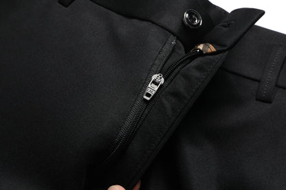 29-42 Men's Summer Thin Fashion Business Casual Suit Pants Long Pants Men's Elastic Straight Sleeve Formal Pants Plus Size