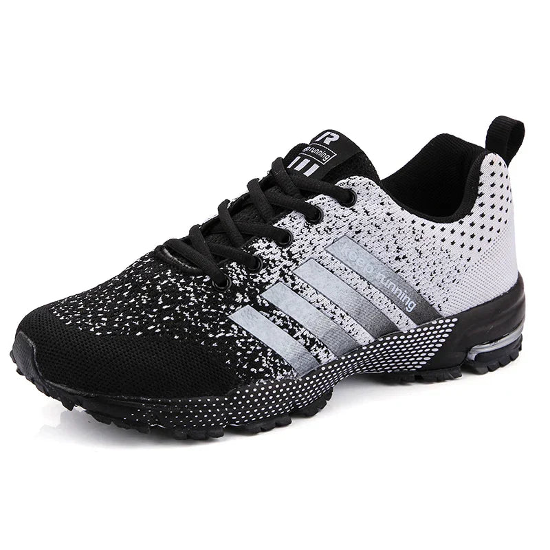 New fashionable plus-size men's casual sports shoes, walking and running shoes, tennis vulcanized men's shoes