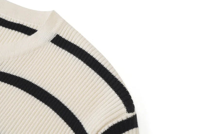 AS AW25 stripe knitting cardigan + sleeveless patch dress maxi matching set for woman clothing