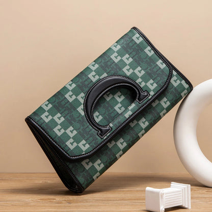 Summer Retro New  2025 Foldable Wallet Handbag Women's Tote Bag Printed Design Storage Bag