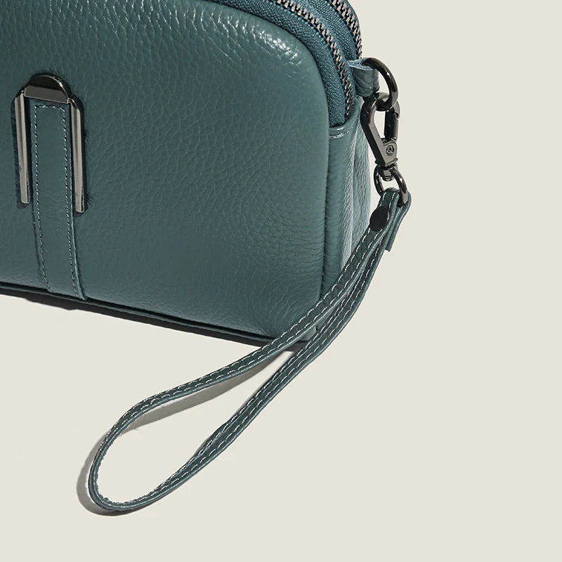 Genuine Leather Bag Luxury Women's Handbags Bag for Woman 2022 Female Clutch Phone Bags Shoulder Bag Crossbody Messenger Pack
